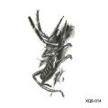 Waterproof Temporary Tattoo Sticker Blue Ice Dragon Plum Blossom Flash Tattoos Family Tree Fox Body Art Arm Tatoo Women Men. 