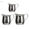 Milk Frothing Pitcher, Coffee Milk Frother Cup Pouring Cup, Espresso Machine Accessory, Coffee Espresso Steaming Pitcher for Cafe Shop. 