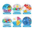 Gogo Fishing Fish Catching Game Piano 2 Rotary Ponds and 4 Pods with Music and Light Function. 