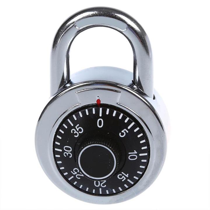 Master Coded Lock 50mm With Round Fixed Dial Combination Padlock Defender