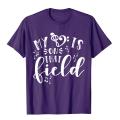 My Heart Is On That Field Band Mom Music Tshirt Preppy Style T Shirts For Men Cotton Tops Shirt Slim Fit Cute. 