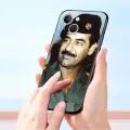 Saddam Hussein Iraq Flag For iPhone 11 12 13 15 14 Pro Max Phone Case X XR XS 7 8 Plus SE 2020 Black Soft Silicone Cover Funda. 
