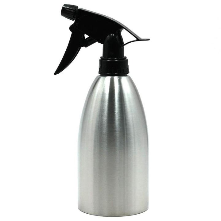 500ml Gardening Tool Stainless Steel Watering Can Plant Spray Bottle Mist Kettle