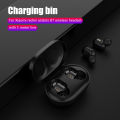 300mAh Charging Case with USB Cable for Xiaomi Redmi AirDots TWS Earbuds Earphones Accessories. 