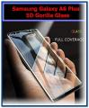 For Samsung Galaxy A6 Plus (2018) HD OG 6D Gorilla Glass Screen Protector Edge to Edge - Black. 