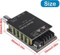 Wuzhi 100W + 100W Bluetooth Amplifier Board TPA311 Dual Channel ZK-1002 Audio Amp Board DC 5-27V. 