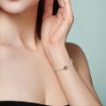 Space Charms Beads 925 Sterling Silver Fits Original Pandora Bracelet Brown Color Maple Leaf Foliage Charm For Women Jewelry DIY. 