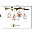 jm7143 Tree branches birds Photo frame wall stickers PVC Material DIY wall decals For Home Living room Kids room Nursery Decor murals. 
