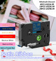 1PCS Satin Ribbon Label Tape 12mm Compatible for Brother P-touch Label Maker H110 E1000Pro Labeller TZe-R231 TZe-RN34 RE34 RE31 PCardiaCP. 