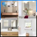 Self Adhesive Acrylic Mirror Square Shape, Flexible Plastic Mirror Sheets Wall Stickers, Frameless Small Wall Mirror, Non GLass Mirror, Wall mounted Sticky Mirror Gym Mirror. 