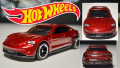 2022 Hotwheels Porsche Taycan Turbo S - HW Green Speed 4/5 [Maroon] 208/250. 