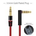 Replacement Audio Headphones Mic Cable 3.5mm Aux Cord Jack for Beats. 