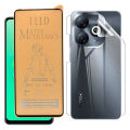 infinix Smart 8 Plus Ceramic Matte Protector PUBG Gaming Unbreakable Anti-shock Hybrid 9D/11D/21D Tempered Fiber Glass + Back Jelly Protector Clear Soft Protection Film Hydrogel Film Protector For Infinix Smart 8 Plus - EasyToBuy. 