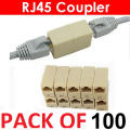 RJ45 Female Connector RJ 45 Coupler Extender Joinder Ethernet LAN Jointer. 