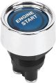 Universal Engine Start Switch, LED Engine Starter Push Button Starter Switch 1 pc (blue). 