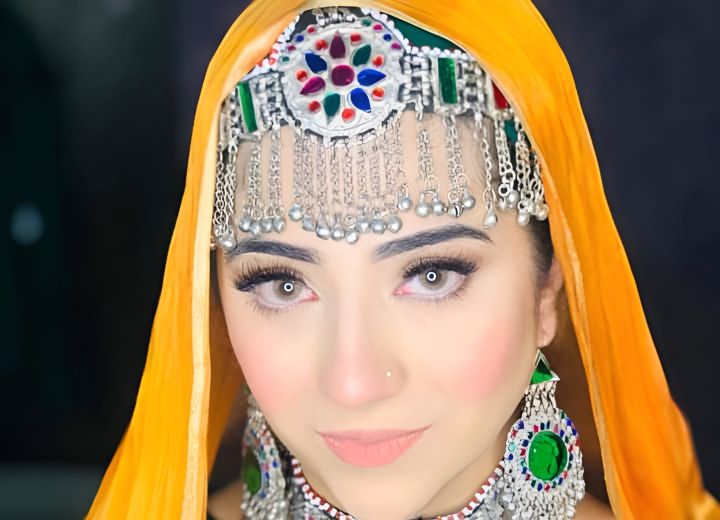 Matha Patti for girls Simple Stylish afghani matha patti  for girls wedding  and Traditional Afghani Kashmiri Pashto Jewellery for Women New Stylish Halima Sultan Matha Patti Tribal Head Piece for Womens & Girls afghani jewellery