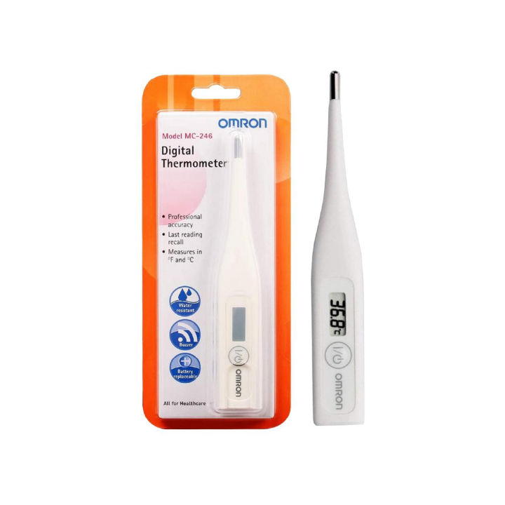 PHARMEVO - Omron MC-246 60 Second Digital Thermometer