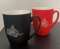Coffee Mug Velvet ceramic laser printed Mug. 