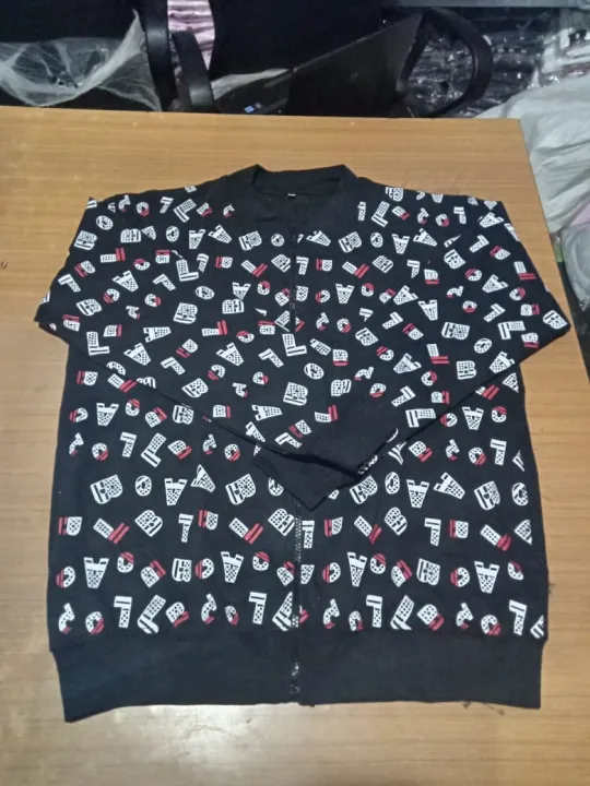 Black%20Alphabet%20Printed%20Zipper%20Jacket%20-%20Image%202