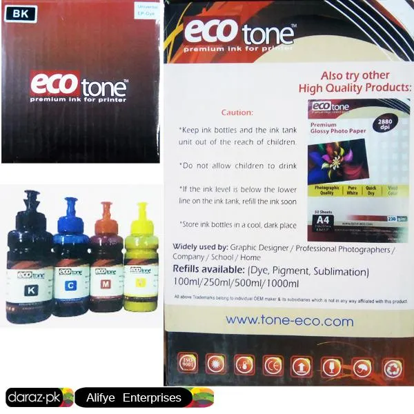 Pack%20of%204%20Eco%20Tone%20Refilling%20ink%20Black%20(K),%20Blue%20(C),%20Red%20(M),%20Yellow%20(Y)%20Colour%20100ml%20Botels%20for%20all%20inkjet%20printers%20cartridges%20-%20Image%204