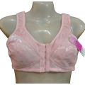 Front Open / Button / Hook Non Padded & Non wired Bra. 