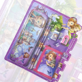 6 & 14 in 1 Stationery Gift Set for School Children Girls & Boys Perfect Birthday Gift Beautiful Disney Character Stationary Gift Set Pencil Sharpener Eraser Scale Ramzan Eid Gift Hello Kitty Spiderman Cars Frozen Princess. 