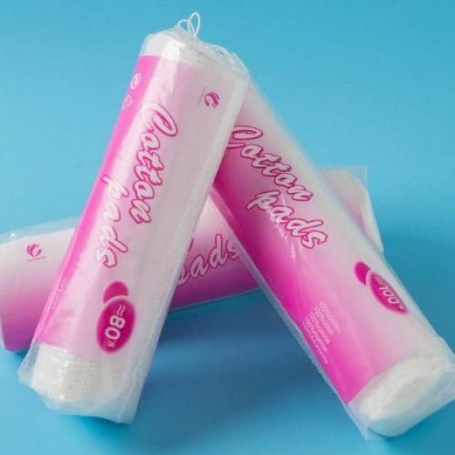 80 pcs Makeup Remover Cotton Pads Absorbent Soft Touch Facial Cotton Pad