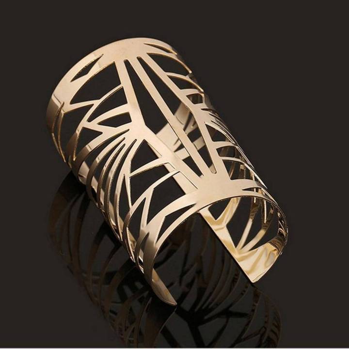 Fashion Women's Gold Stainless Silver Crystal Chain Charm Plated Jewelry bracelet Steel Rhinestone Women Bangle Love Heart Cuff Bracelets Gift(Gold)