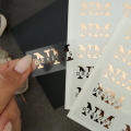 Transparent Image/ Logo Stickers | Custom Business print, vinyl stickers. 