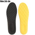 Latex Sport Insoles Soft High Elasticity Shoe Pads Breathable Deodorant Shock Absorption Cushion For Men Women. 