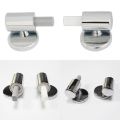 Toilet Soft Close Hinges Seat Hinge Replacement Traditional Contemporary Toilet Lid Hinges Fixing Connector Bathroom Accessories. 