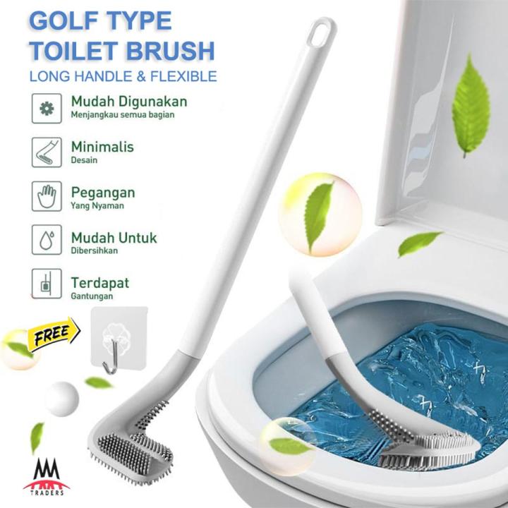 Silicone%20Golf%20Long%20Handled%20Toilet%20Brush%20Silicone%20Bristles%20Cleaner%20Quick%20WC%20/%20Commode%20Toilet%20Drying%20Bathroom%20Accessories%20/%20Golf%20Type%20Toilet%20Bowl%20Brush%20Wall%20Mounted%20With%20Non-slip%20Handle%20/%20Long-Handled%20Toilet%20Brush%20Soft%20Rubber%20Golf%20Head%20Shape%20Cleaning%20Tools%20-%20Image%203