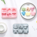 New Healthy Materials Honey Bee Silicone Soap Mold 6 Cavities Handmade Molds Soap Making Oval 3D Forms DIY Craft Soap Mold. 