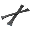 Small Mini USB 3.0 19/20 Pin Internal Extension Header Adapter Cable for Motherboard 4.7 Inches (4 Pack). 