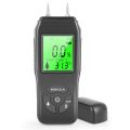 Digital Moisture Meter, Water Leak Detector, Moisture Tester, Pin Type, Backlit LCD Display,Wood Humidity Tester. 