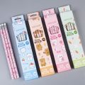 10Pcs Graphite Pencil Set Korean Kawaii Stationery Pencils for Children School Writing Drawing Art Supplies. 