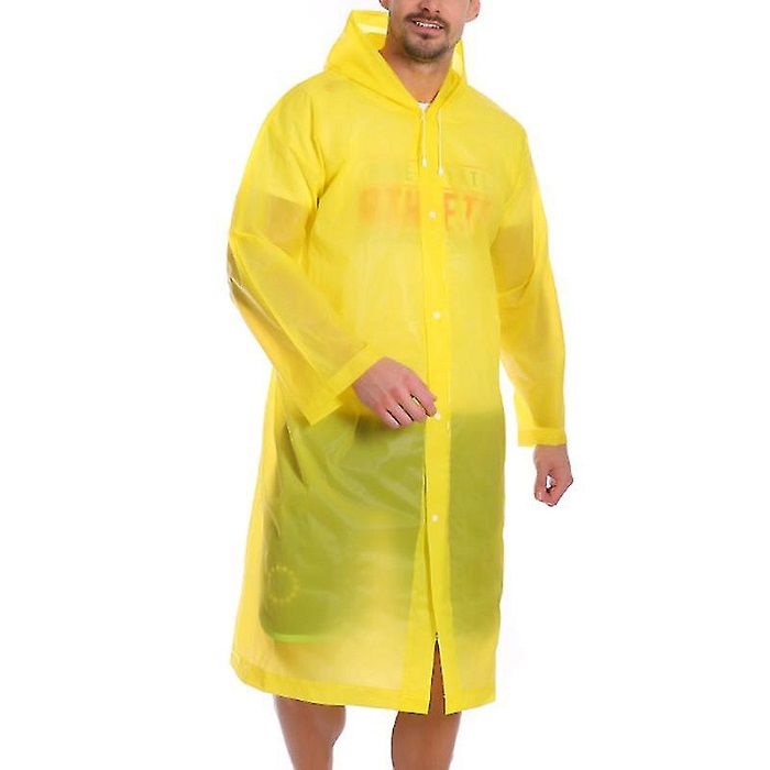 Reusable Raincoats for Adults, Opret Rain Ponchos with Hood and Sleeves ...