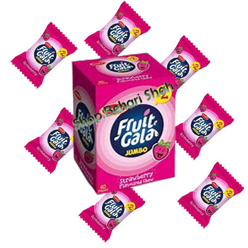 Fruit Gala Chew Strawberry Flavored (1Box in 100pcs)