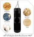 Boxing Bag with chain Boxing Gloves and Hand bandages Wraps Boxing Kit Full Set Punching Bag for Men Girls  Adults Length 3 feet and 4 Feet. 