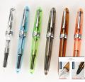 JINHAO 992 Fountain Pen 0.5mm piston converter 12 Colors for Choose Ink Pens School and Office Writing Stationery gift. 