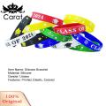 Carat Motivational Bracelets 12 Pcs Colorful Silicone Bracelets with Motivational Quotes Perfect Graduation Gift for Students Inspirational Wristbands for Classmates Elastic Unisex Design. 