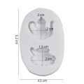 Teapot & Tea Cup Silicone Fondant Mold 2 Cavity. 