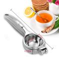Stainless Steel Manual Press Lemon Squeezer Lime Premium Quality, Heavy Duty, Kitchen Tools, Lemon Juice Extractor Latest Model for New Generation Demand Orange Citrus Hand Press Juicer (Silver). 