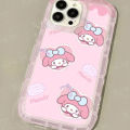 Sanrio Hello Kitty Cinnamoroll Case for Samsung Galaxy S24 Ultra S23 S22 S21 FE S20 Plus Note 20 10 Pro A34 A54 A33 A53 Cover. 