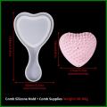Handmade Silicone Comb Mold for Epoxy Resin Air Cushion Comb Beauty Salon and DIY Enthusiasts Jewelry Making Hair Styling Gifts Spa Personal Grooming Arts and Crafts. 