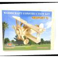 Airo Plane Assembly Puzzle Game - Wooden Craft Assembly Kit Toys For Kids. 
