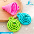 Silicone Foldable Kitchen Funnel, Mini Silicone Funnel, Kitchen Funnel, Collapsible Mini Funnel, Liquid Transfer Oil Hopper Funnel, Mini Kitchen Folding Funnel Specialty Kitchen Utensils By TINTED HEAVEN. 