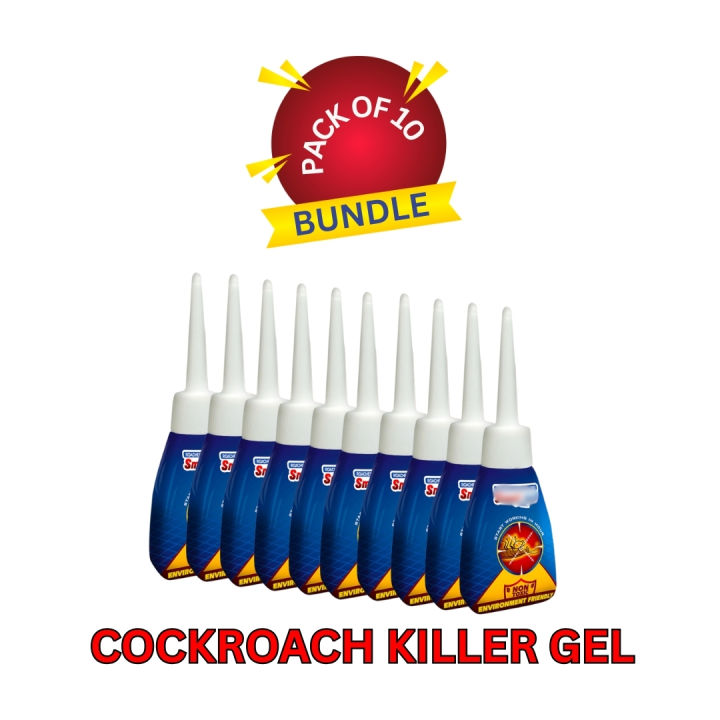 Cockroach Bundle Cockroach killer gel, 20gm , Bachat Bundle, Pack of 10 by KNK | Daraz.pk