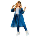 Denim Long Coat for Women. 