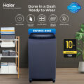 Haier - 8.5kg / HWM 85-826E / Quick Wash Series / Fully Automatic / Top Loading Washing Machine / (Pillow Drum / Memory Backup / Dual Lint Filters / Fuzzy Quick ) 10 Years Warranty.. 